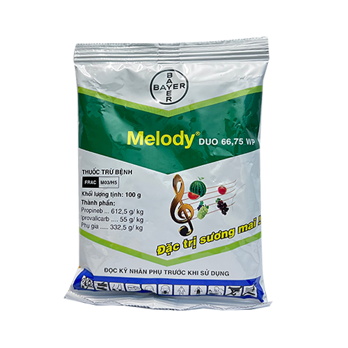 Melody Duo 66.75WP Bayer Việt Nam, đặc trị sương mai