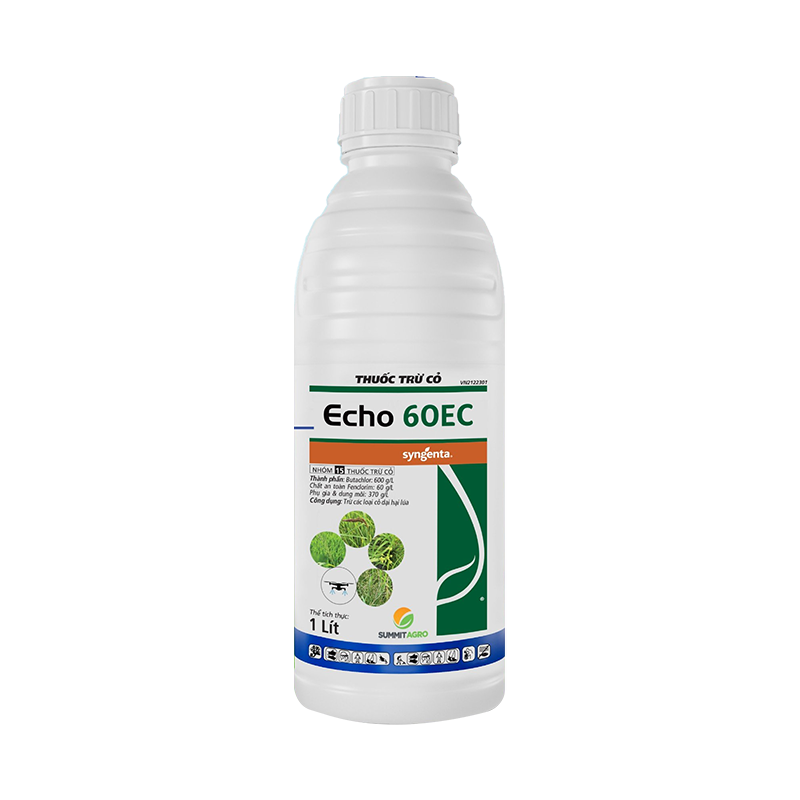 Echo 60EC, Không lo cỏ dại