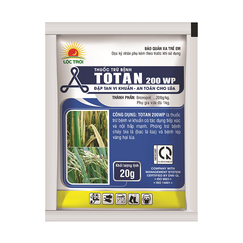 Thuốc trừ bệnh TOTAN 200 WP