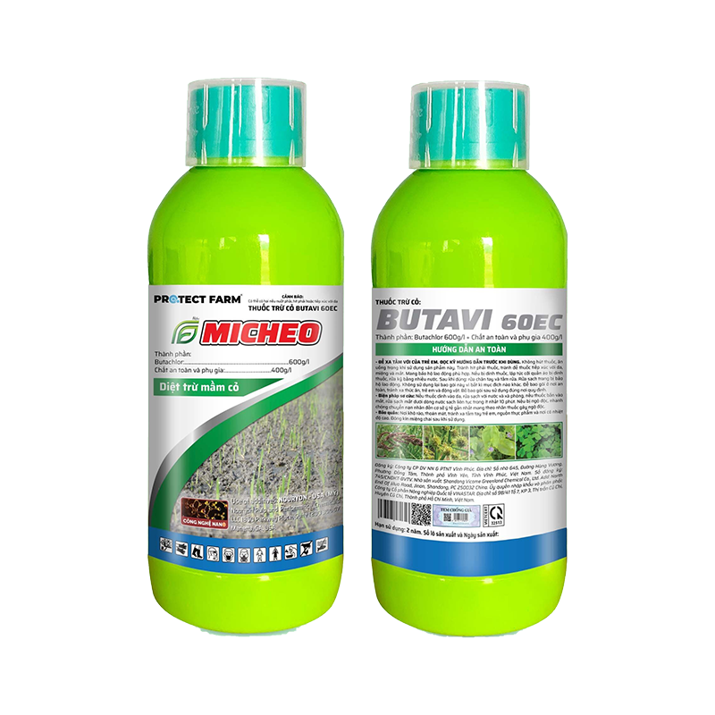 MICHEO (BUTAVI 60EC), Thuốc trừ cỏ tiền nảy mầm, Chuyên diệt cỏ mầm